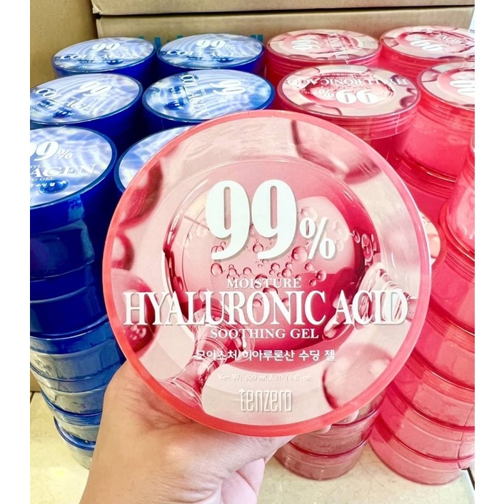 Tenzero 99 Hyaluronic Acid Soothing Gel 500ml. Shopee Thailand