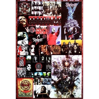 โปสเตอร์ Slipknot สลิปน็อต วง ดนตรี เฮฟวี่ เมทัล รูป ภาพ ติดผนัง สวยๆ poster 34.5 x 23.5 นิ้ว (88 x 60 ซม.โดยประมาณ)