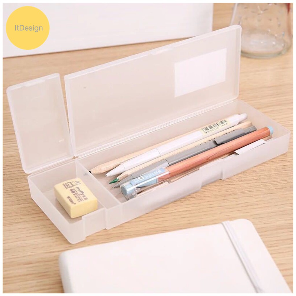 กล่องดินสอ-ปากกา-พร้อมส่ง-เครื่องเขียน-กล่องเก็บ-และชั้นเก็บเครื่องเขียน-สามารถเก็บชุดอุปกรณ์งานเขียนได้