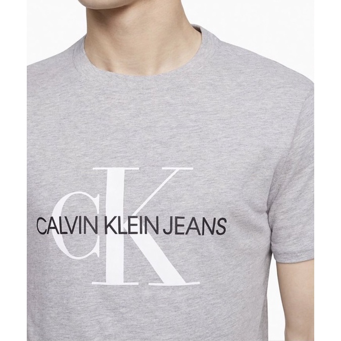 Grey calvin cheap klein tshirt