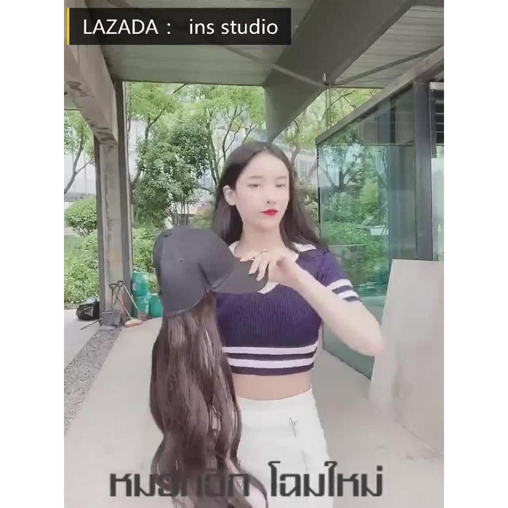 วิคหมวก-ผมผู้หญิงดัดลอน-วิคแฮร์พิช