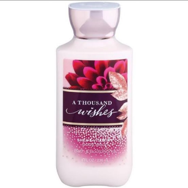 Bath & Body Works Shea & Vitamin E Body Lotion 236 ml Thousand Wishes