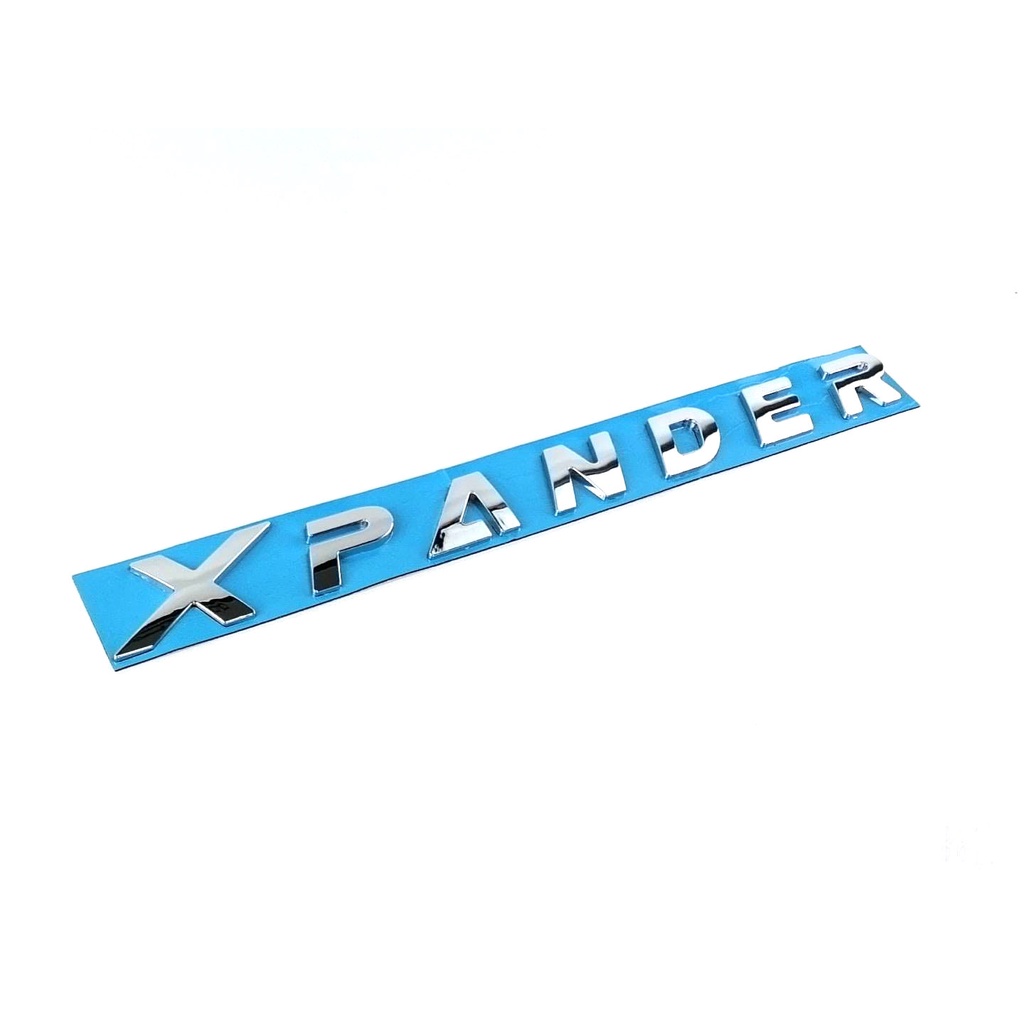 logo-x-pander-โลโก้-x-pander-ของแท้-ติด-mitsubishi-x-pander-ชุปโครเมี่ยม-1ชิ้น-มีบริการเก็บเงินปลายทาง