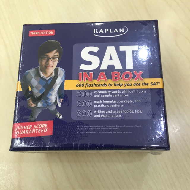 บัตรคำศัพท์ SAT ใหม่ยังไม่ได้แกะห่อซีลค่ะ | Shopee Thailand