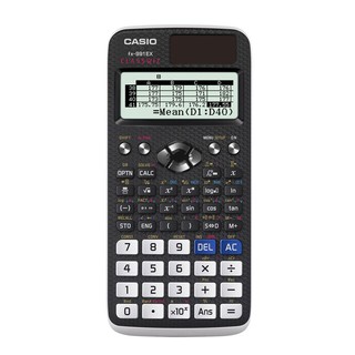 Casio Calculator เครื่องคิดเลข  คาสิโอ รุ่น  FX-991EX สำหรับนักเรียน นักศึกษา สมการ 4 ตัวแปร 10+2 หลัก สีดำ