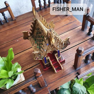 ศาลาทองเล็ก 1ชั้นเล็ก ศาลเล็ก สีทอง (Gold Spirit house) by Fisher man