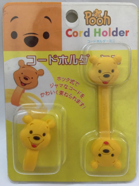 cord-holder-ที่เก็บสายชาร์จ-ที่เก็บสายหูฟัง-หมีพูร์-winnie-the-pooh
