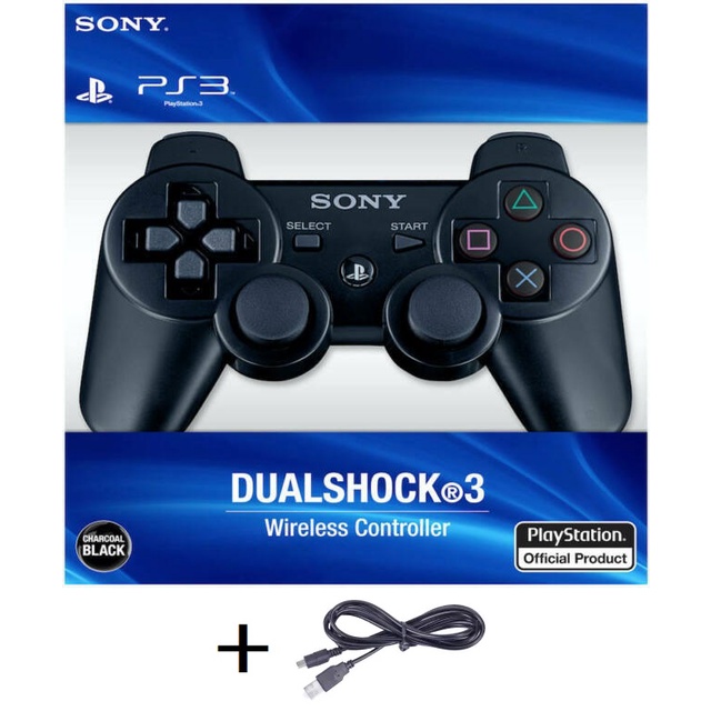 ภาพหน้าปกสินค้าพร้อมส่ง จอย PS3 แบบไร้สาย ประกัน 1 ปี Wireless PS3 controller PS3 Joystick จอยเกม จอยPS3 PS 3 Dual Shock จากร้าน savebahtshop บน Shopee