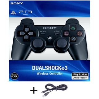 ภาพขนาดย่อของภาพหน้าปกสินค้าพร้อมส่ง จอย PS3 แบบไร้สาย ประกัน 1 ปี Wireless PS3 controller PS3 Joystick จอยเกม จอยPS3 PS 3 Dual Shock จากร้าน savebahtshop บน Shopee