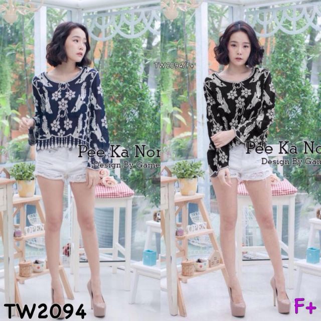 lt-tw2094-gt-เสื้อทรงปล่อย-สวยจิงๆๆๆรุ่นนี้ปักทั้งตัวหน้าหลังสุดๆๆไปเลยทรงปล่อยใส่ง่ายค่ะ-เนื้อผ้าดีใส่สบาย-ห้ามพลาดเลยนะ