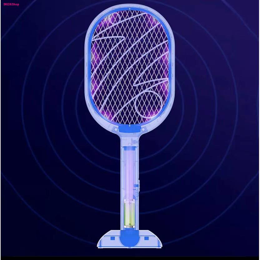 ไม้ตียุงไฟฟ้า-ไฟฟ้า-โคมไฟกันยุงและตียุงในเครื่องเดียว-การออกแบบให้มี3ระดับของไฟเพื่อกำจัดยุงอย่างรวดเร็ว-หัวชาร์จ-usb
