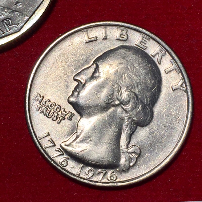 เหรียญควอเตอร์-25-เซนต์-อเมริกา-ปี-1976