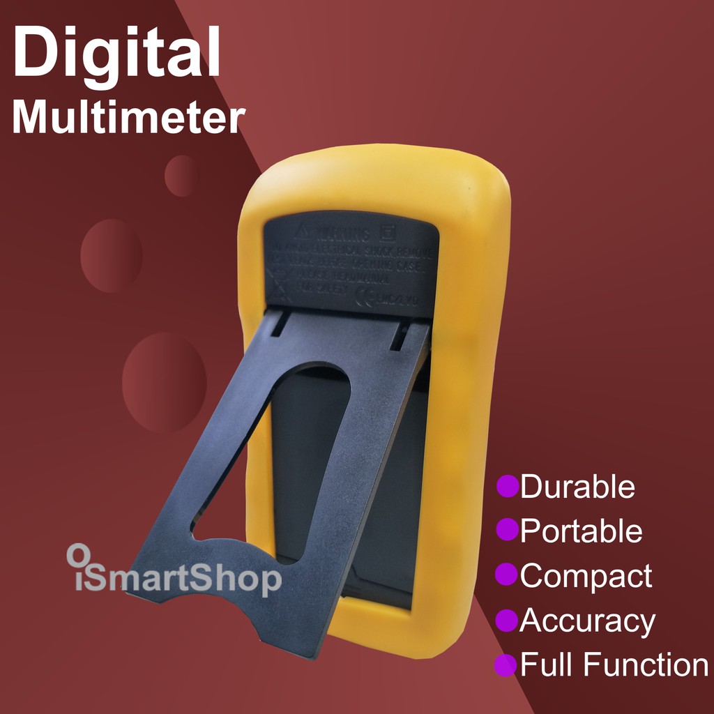 digital-multimeter-มิเตอร์วัดไฟ-ขนาดพกพา