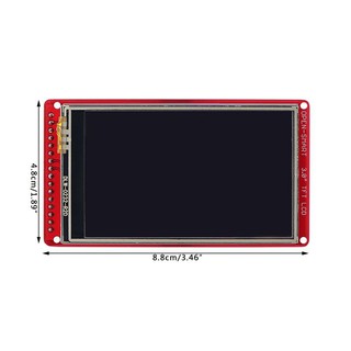 ภาพหน้าปกสินค้าCRE✿ 3.0\" TFT LCD Touch Screen Board Expansion Shield With Touch Pen  Arduino ที่เกี่ยวข้อง