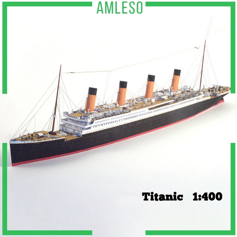 amleso-โมเดลเรือไททานิคของเล่นสะสมสําหรับตกแต่งบ้าน