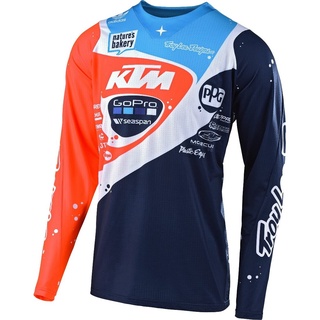 【COD】 ในสต็อก ราคาพิเศษ ใหม่ Coolmax KTM MTB เสื้อวิบาก แขนยาว #6 CO เสื้อปั่นจักรยาน