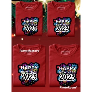 happy new year 2023 t shirts for adultเสื้อยืด