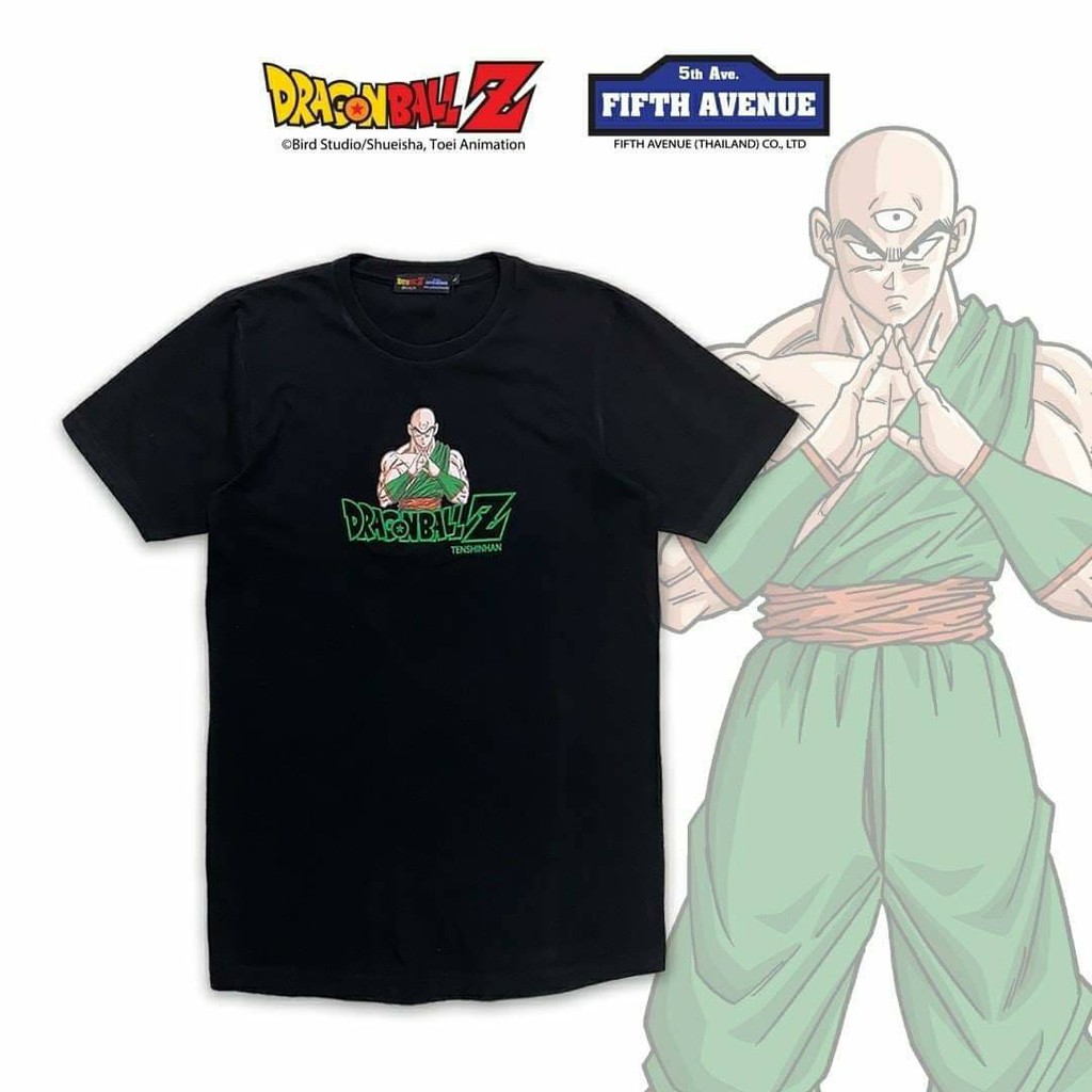 เสื้อยืดขายดีเสื้อยืดดราก้อนบอลของแท้-tenshinhan-dragonballz-พร้อมส่งs-3xl