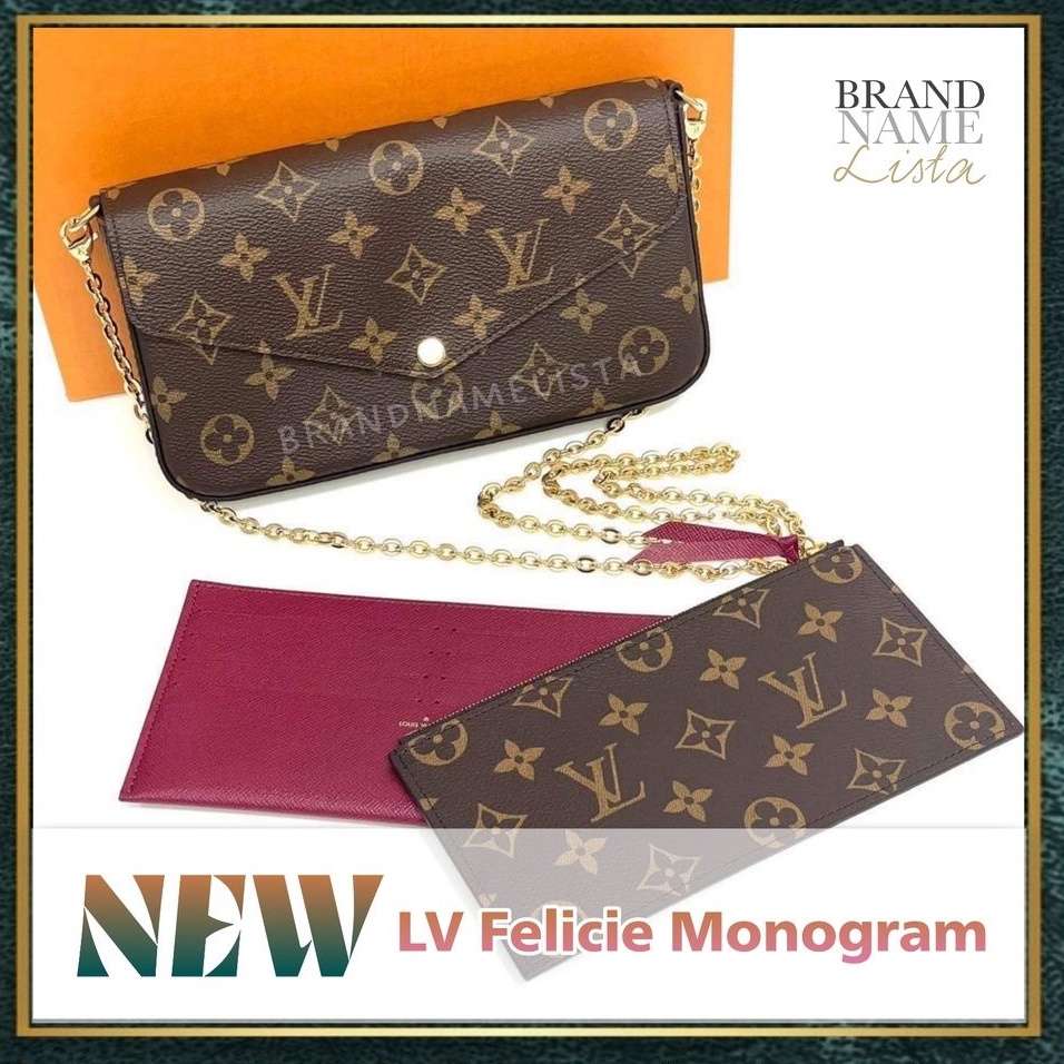 สอบถามก่อนกดซื้อ-แท้-new-lv-felicie-monogram-อปก-การ์ด-ถุงผ้า-กล่อง-ถุงกระดาษ