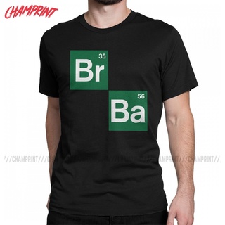 เสื้อยืด พิมพ์ลาย Breaking Bad Chemistry แบบสร้างสรรค์ สําหรับผู้ชาย