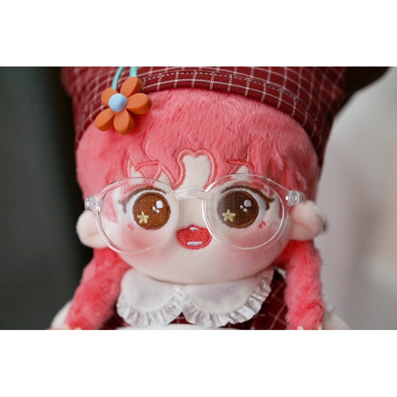 พร้อมส่ง-แว่นตุ๊กตา20cm-15cm-พร้อมกล่องแว่น