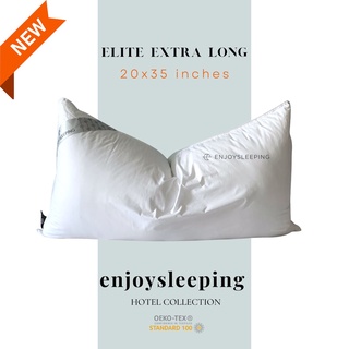 enjoysleeping Elite extra long หมอนโรงแรม King size long ยาวพิเศษ 20x35 นิ้ว นุ่มฟิน หมอน