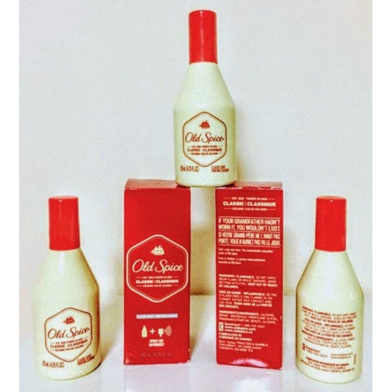 old-spice-classic-cologne-spray-big-188ml-ฝาครอบตำหนิ-usa-spray-new-unboxed-แยกจากชุดมาไม่มีกล่องเฉพาะ