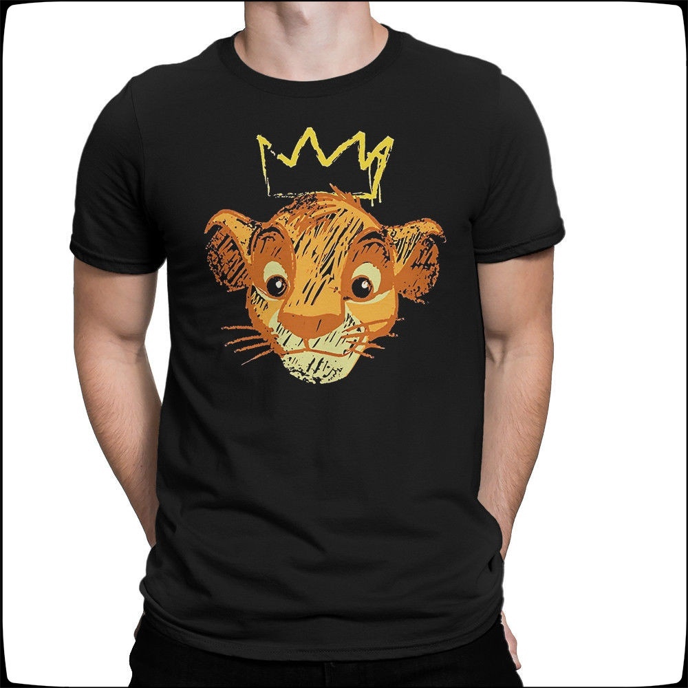เสื้อยืดลายกราฟฟิก-lion-king-simba