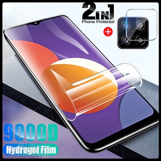 2 in 1 Hydrogel Film For Samsung M12 M22 M32 M62 Screen Protector Films For Galaxy M 12 22 32 62 Protective Film