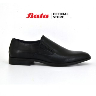 ภาพขนาดย่อของภาพหน้าปกสินค้าBata MEN'S Formal รองเท้าคัทชูผู้ชาย หัวแหลม แบบสวม สีดำ รหัส 8516131 Menformal จากร้าน bata_officialstore บน Shopee