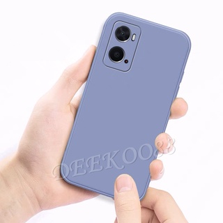 2022 เคสโทรศัพท์ OPPO A76 / A16K / A16 / A95 4G Phone Cell Casing Softcase Simple Solid Color Silicone Back Cover Handphone Case เคส OppoA76