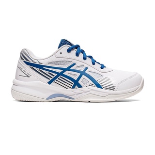 ภาพขนาดย่อของสินค้าAsics รองเท้าเทนนิสเด็ก Gel-Game 8 GS  White/Lake Drive ( 1044A049-960 )