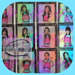 [ ลดราคา ] การ์ด Hologram วาโรตะ bnk48 เฌอปราง ปัญ เจนนิษฐ์ วี จีจี้ cgm48 ปะริมะ Bnk Warota People Cgm เก็บเงินปลายทาง