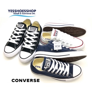 สินค้า สินค้าพร้อมส่งรุ่น Converse All Star Ox รองเท้าผ้าใบคอนเวิรส์ไม่หุ้ม สินค้าลิขสิทธิ์แท้สำหรับหญิงและชาย