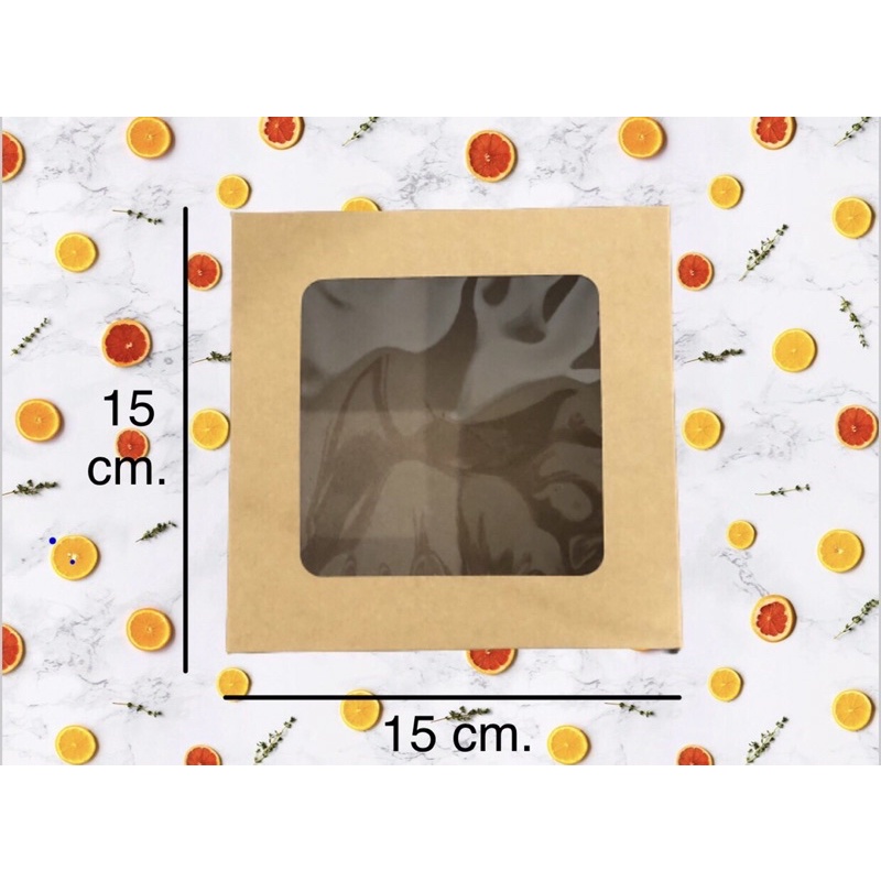 กล่องใส่ขนม-กระดาษคราฟ-กล่องใส่ขนมเค้ก-กล่องกระดาษใส่ขนม-กล่องจัดเบรค-กล่องเค้ก-กล่องเบเกอรี่-จำนวน-1-แพค-10-ใบ