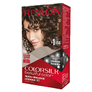 Revlon ColorSilk Beautiful Color เรฟลอน คัลเลอร์ซิลค์ บิวตี้ฟูล คัลเลอร์ (ยาย้อมผมเรฟลอน , สูตรอ่อนโยน , ปราศจากแอมโมเนีย , สีย้อมผม)