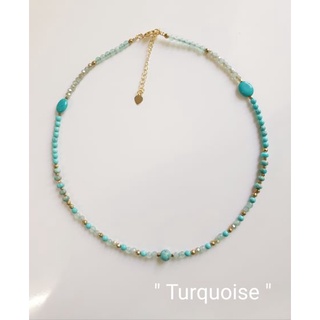 สร้อยคอ (NL007) "TURQUOISE" "เทอร์ควอยส์"