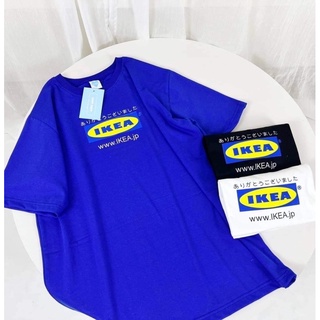 เสื้อโอเวอร์ไซส์งานสกรีนลายIKEA