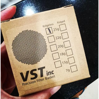 ภาพขนาดย่อของภาพหน้าปกสินค้าVST Precision Filter Basket จาก USA ขนาด 7 / 15 / 18 / 20 / 22 grams ตะแกรงหรือตะกร้าสำหรับใส่ผงกาแฟ เครื่องชงกาแฟ จากร้าน meka.coffee บน Shopee ภาพที่ 3