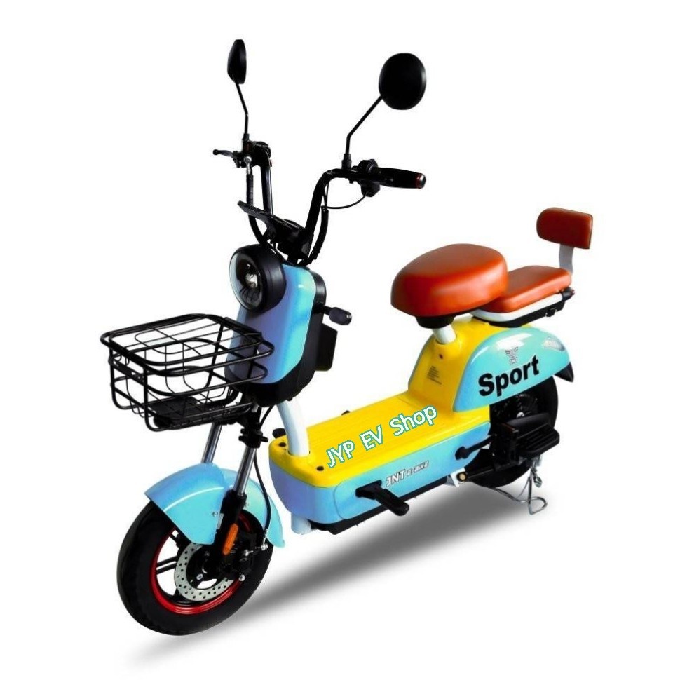 dtoys-มอเตอร์ไซค์ไฟฟ้า-มอไซค์ไฟฟ้า-จักรยานไฟฟ้า-รุ่น-cara-สีพาสเทล-คันใหญ่-สวยมาก