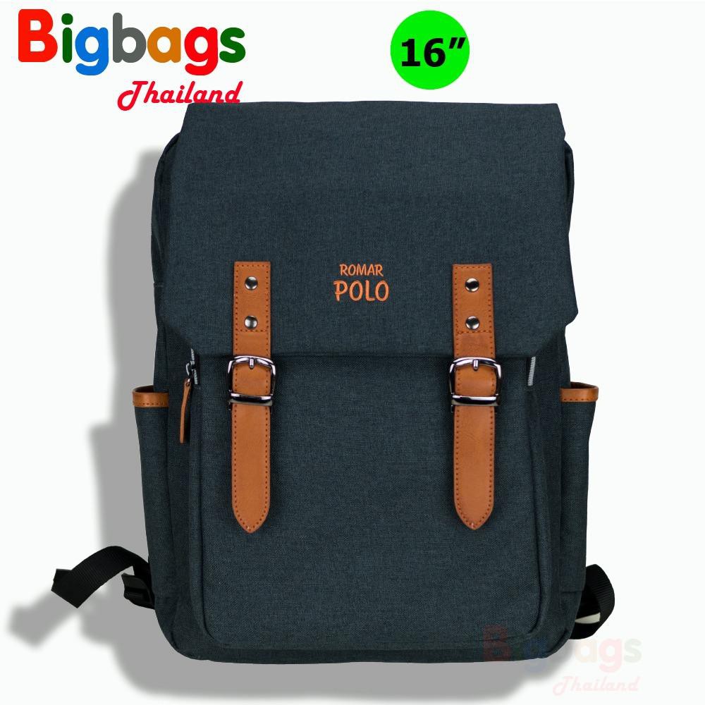 romar-polo-กระเป๋า-เป้สะพายหลัง-backpack-คุณภาพมาตราฐานดี-16-นิ้ว-รุ่น-r72489-black