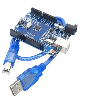 uno r 3 (ch 340 g) mega 328 p - au แผ่นบอร์ดโมดูลเชื่อมต่อสายเคเบิ้ล usb สําหรับ arduino uno r3 พร้อมสายเคเบิ้ล atmega328p - au