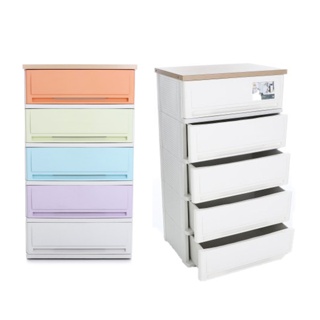 โปรโมชั่น : ✨ส่งด่วน | ถูก | ของแท้✨ ตู้ลิ้นชักพลาสติก SUMO WOODTOP 5 ชั้น