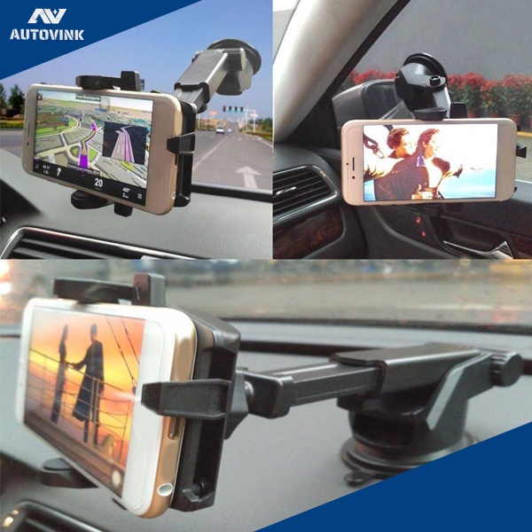 ที่ยึดมือถือในรถยนต์-auto-vink-car-holder-ปรับขนาดได้-ติดตั้งง่าย