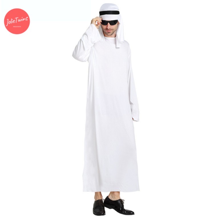 ชุดคอสเพลย์-ชุดขาว-ชุดปาร์ตี้-ชุดสีขาว-ธีมขาว-ชุดตะวันออกกลาง-arabic-white-cosplay-ชุดอาหรับ-ชุดอาบัง