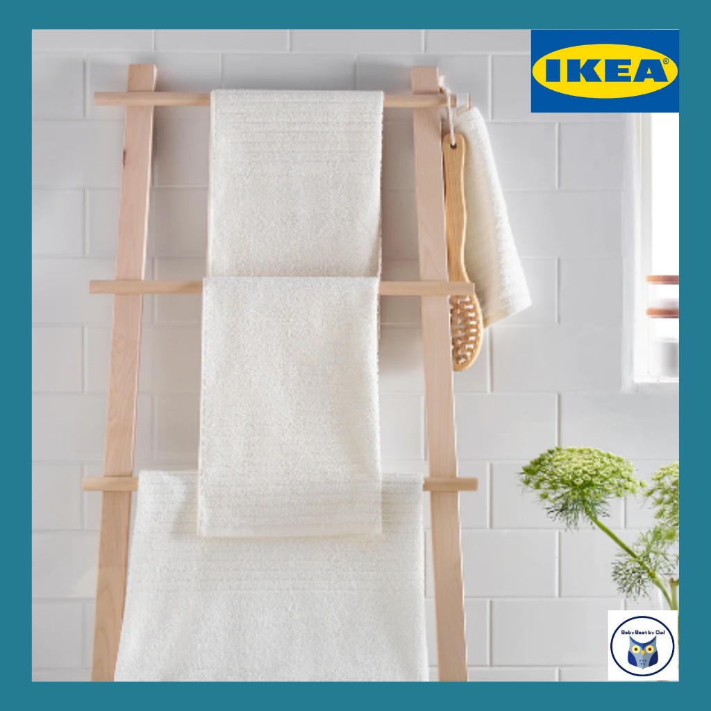 ikea-พร้อมส่ง-ผ้าขนหนู-ผ้าฝ้ายเทอร์รีทอแน่นลายทาง-30x30-ซม-v-gsj-n-วัวเควิน