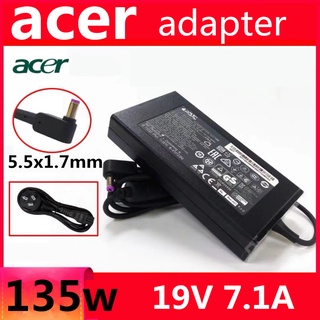 สายชาร์จโน๊ตบุ๊คทั้งชุดแท้ Adapter ACER notebook 19V 7.1A 5.5*1.7（135W）