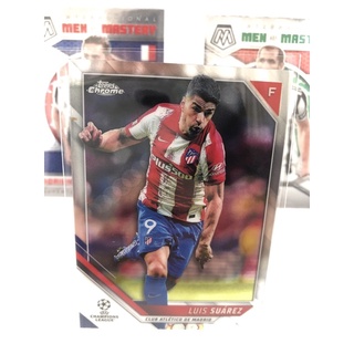 2021-22 Topps Chrome UEFA Champions League Soccer Cards Atletico Madrid