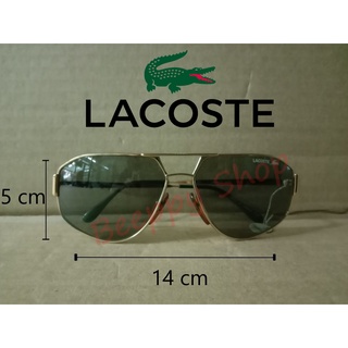 แว่นตา  Lacoste รุ่น 147/61 L132 แว่นตากันแดด แว่นตาวินเทจ แฟนชั่น แว่นตาผู้ชาย แว่นตาวัยรุ่น ของแท้