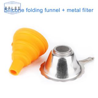 EPLBS Metal UV Resin Filter Cup+Silicon Funnel Disposable for ANYCUBIC Photon SLA 3D Printer